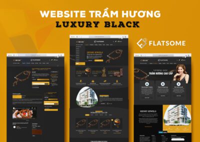 Mẫu Website Theme Trầm Hương Shop – WP Flatsome