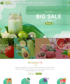 Mẫu Website Theme Market Online – Flatsome – Mẫu 1