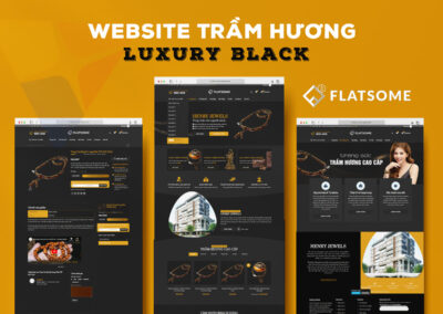 Mẫu Website Theme Trầm Hương Shop – WP Flatsome