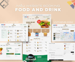 Mẫu Website Food & Drink Booking - Theme Coffee - Theme Đồ ăn & Thức uống - WP Flatsome